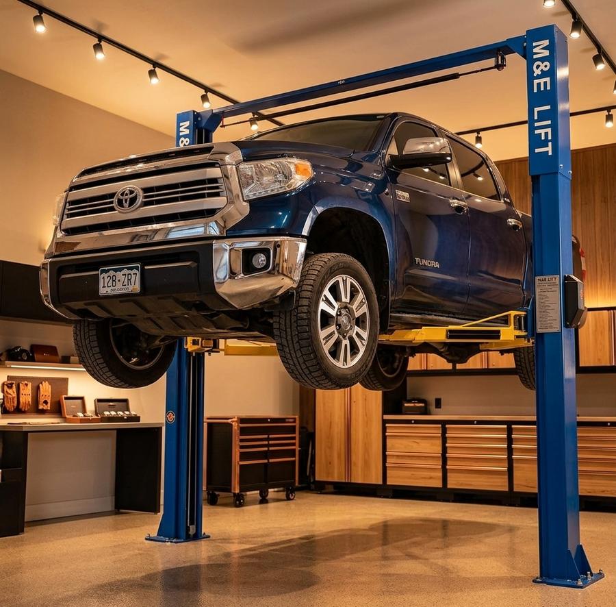 Two-post car lift installation guide