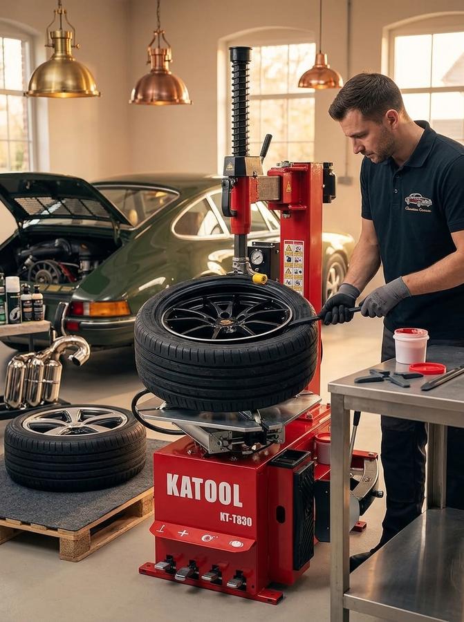 Tire changer machine maintenance tips